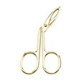 thumbnail image 4 of Bunblic 2xCiseaux Manche Pince à Sourcils Épilateur Prise Confortable Outils de Maquillage Épilation Tondeuse, Doré, 4 Pcs, 4 of 8