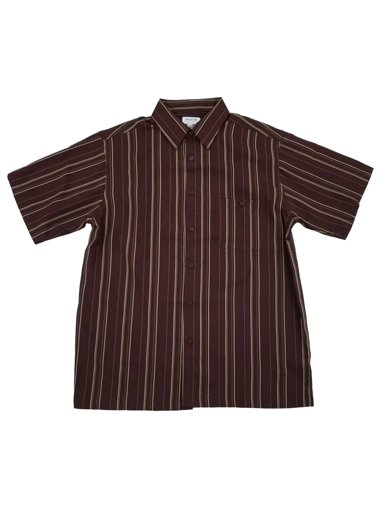 Haggar Mens Windsor Wine Marl Cool 18 