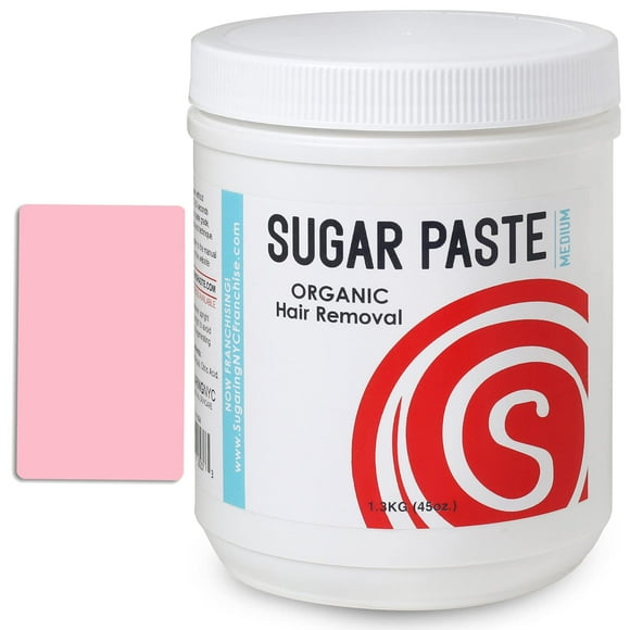 Sugaring NYC Brazilian Bikini Pâte Sugaring - Moyen, 45 Fl Oz, pour Divers Types de Cheveux, Unisexe, Pâte pour Enlever les Cheveux