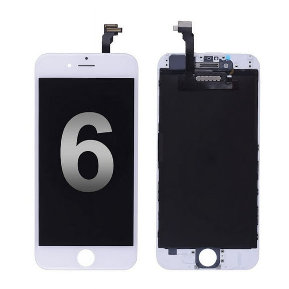 GSA LCD with Touch Screen Digitizer with Frame for iPhone 6 (Generic) - White