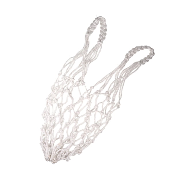 Bolsa de malla para Golf Naiovety correa de gran capacidad fácil de llevar bolsas para pelotas bolsa de red lavable sólida multifuncional Golf Blanco
