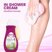 Veet In Shower Hair Removal Cream, Botanic Inspirations, Legs & Body, 13.5 oz (Pack of 3)