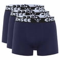 thumbnail image 1 of CHIEMSEE Calzoncillos para Hombre, Paquete de 3 - Calzoncillos, Cintura con Logotipo, Color sólido Azul oscuro 3XL (XXX-Large), 1 of 5