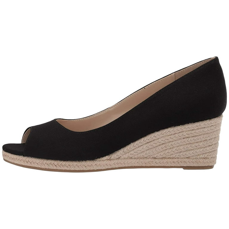 Bandolino Women s Nuri Peep Toe Espadrille Wedge Sandals Walmart