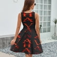 thumbnail image 6 of Havana Cuba Sleeveless Dress Women Summer Evening Dresses Ladies Sundress, 6 of 7