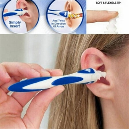 Easy Ear Remover Clean Spiral Earwax Wax Swab Ear Cleaner Tools