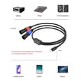 thumbnail image 4 of Tipo C A Doble XLR Cable Aux Male USB Adaptador Masculina Estéreo DAC 24BIT 192KHz para El Amplificador Audio Altavoces Portátil, 4 of 9