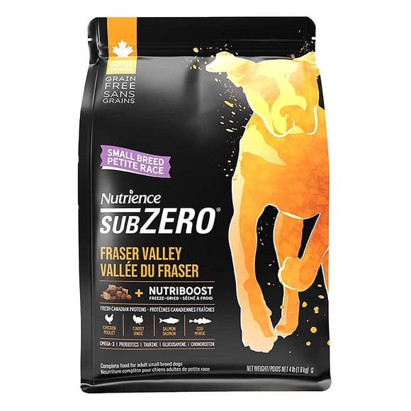 Adult Small Breed - SubZero Grain Free - Fraser Valley - Dry Dog Food