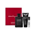 thumbnail image 2 of Salvatore Ferragamo Uomo Signature 3.4 EDP+ 3.4 gel+ edp mini spray Mens Set NIB, 2 of 2