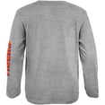 thumbnail image 3 of Youth Heather Gray Clemson Tigers 2-Hit For My Team Long Sleeve T-Shirt, 3 of 3
