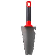Root Slayer 17011 Heavy Duty Steel Garden Trowel with Serrated Blade and Holster