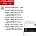thumbnail image 2 of 054 Toner Cartridge for Canon CRG-054 054 Toner Cartridge for Canon imageCLASS MF644Cdw MF643Cdw MF642Cdw MF640C LBP620 Toner Printer (4 Pack), 2 of 5
