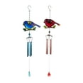 thumbnail image 2 of Msgweeeg Vintage Ornaments Christmas Party Decorations Of Small Garden Wind Chimes Metal Glass Painted Wind Chimes Suitable for Home Garden and Courtyard Decoration, 2 of 9