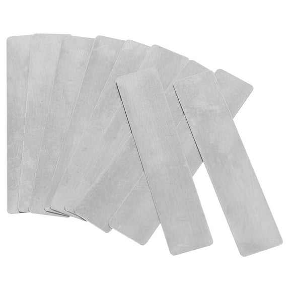 FRCOLOR  10 Pcs Air Compressor Parts and Accessories Valve Plate Silver