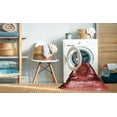 thumbnail image 2 of Ahgly Company Machine Washable Indoor Round Transitional Red Area Rugs, 5' Round, 2 of 7