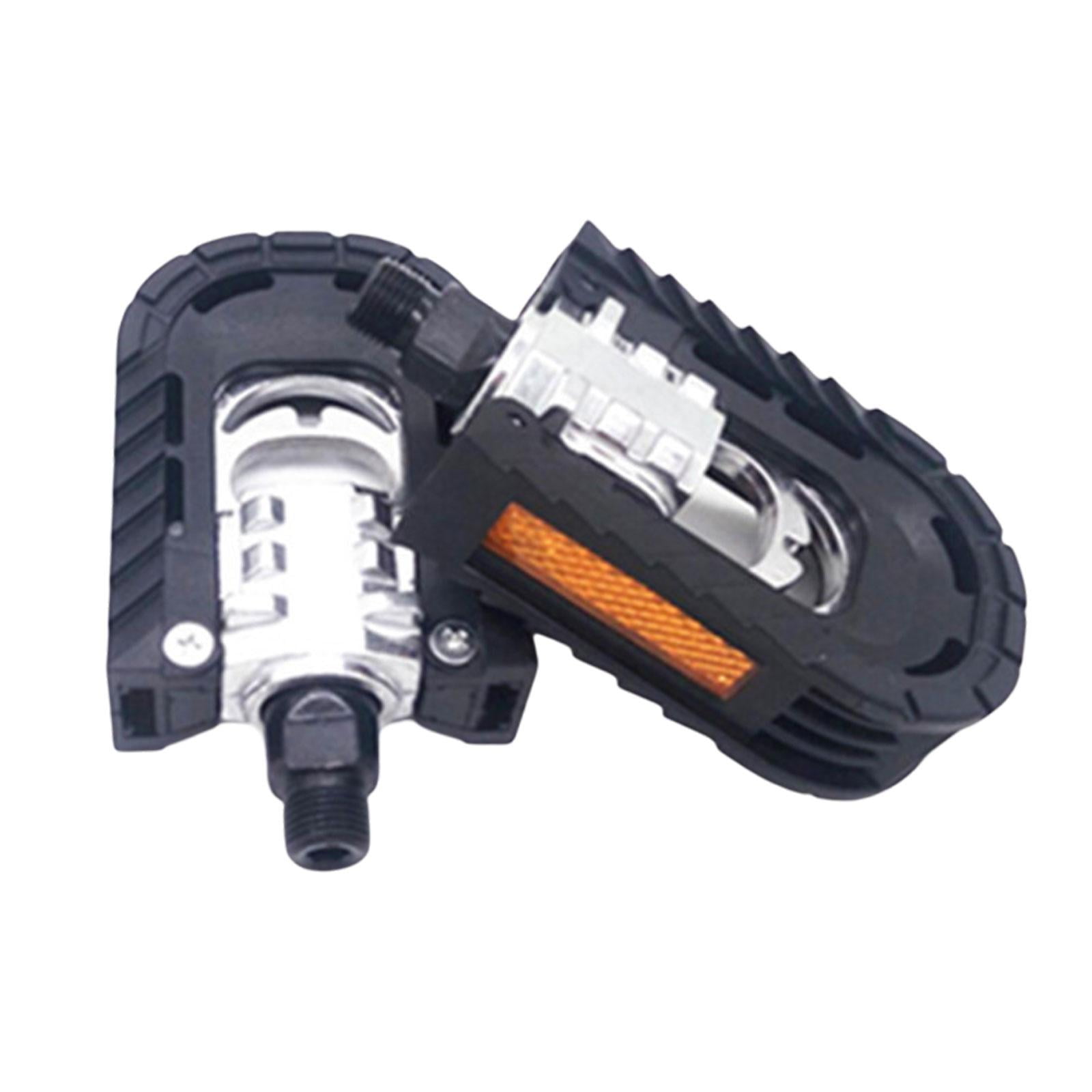 Foldable Bike Pedals Metal Folding Pedals Bikes Durable Anti Skid Folded Pedals Folding Pedals