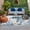 Grey Blue, variant on Ocean Blue Coral Outdoor Rug 6x9 Ft, Non Slip Washable Area Rug, Summer Coastal Starfish Flower Patio Rugs Carpet Runner, Large Floor Mat for Indoor/Outdoor Deck Porch Camping