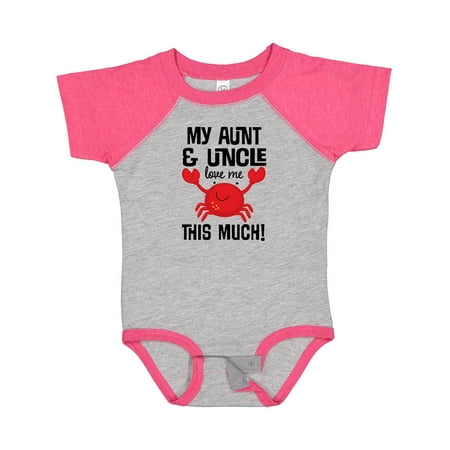 

Inktastic My Aunt and Uncle Love Me Nephew Gift Baby Boy or Baby Girl Bodysuit