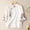 White, variant on chinese Embroidered for women Shirts for Women Women's Linen Blouses Vintage Tops Floral Embroidered Shirts cheongsam tops for women Summer Shirts for Women chinese shirts for women Blue 2XL