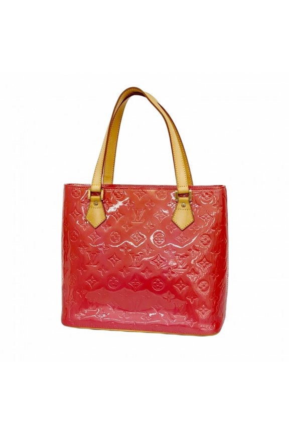 Pre-Owned Louis Vuitton Vernis Houston Tote Bag M9135F Framboise (Women's)