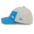 thumbnail image 4 of Men's New Era Cream/Powder Blue Los Angeles Chargers 2023 Sideline Historic 39THIRTY Flex Hat, 4 of 7