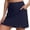 A-Navy298, variant on XIAONU Workout Skort for Women Flared High Waist Skort with Pocket Functional Tennis Golf Activewear Skort