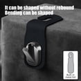 thumbnail image 4 of Jioakfa Automotive Interior Accessories Car Seatback Hooks Car Multi Function Hidden Hooks Car Seat Flip Leather Hooks Black Size, 4 of 6