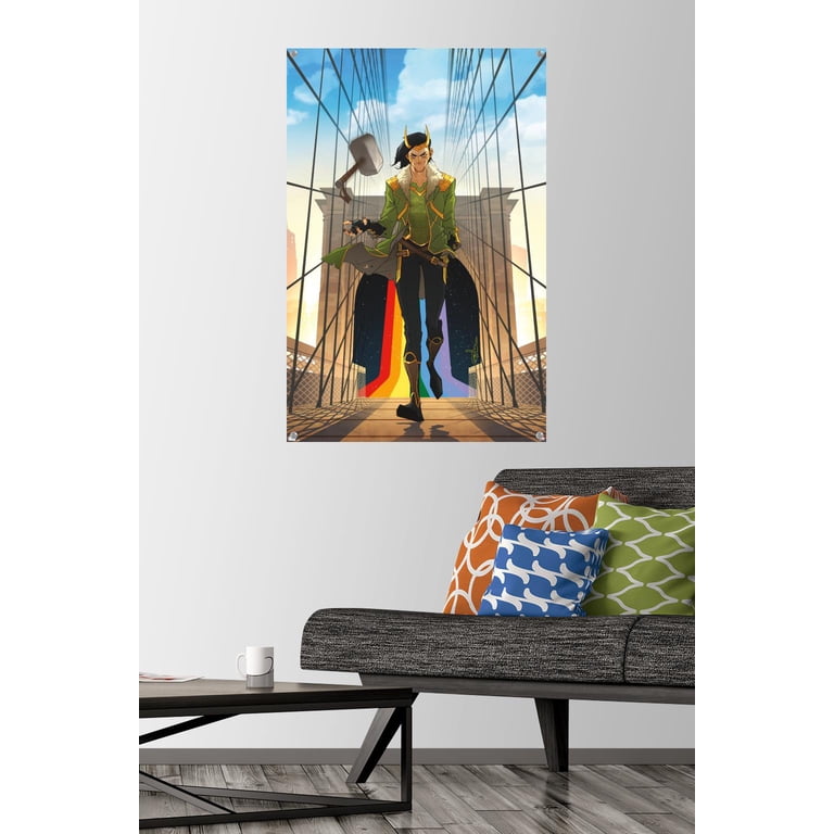 Marvel Comics - Loki - Loki #1 Wall Poster with Pushpins, 22.375