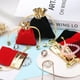 thumbnail image 5 of Uxcell 12 Pcs Bolsa de Terciopelo con Cierre de Cordón, Bolsas de Regalo de Terciopelo para Fiestas de Boda, Empaque de Caramelos, Rojo Oscuro Dorado, 5 of 7