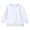 White, variant on WNVMWI Toddler Clothes for Girls Long Sleeve Tops Childrens Crewneck Sweatshirt Kids Casual Pullover Tee Shirts 4-5 Years Green