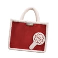 thumbnail image 4 of Bolso de mano para mujer Salvador bolso hombro rojo para compras deportes al aire libre fiestas, 4 of 9