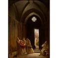 thumbnail image 2 of Fleury François Richard 18x24 Gold Ornate Framed and Double Matted Museum Art Print Titled - Death of the Prince De Talmont (1823), 2 of 4