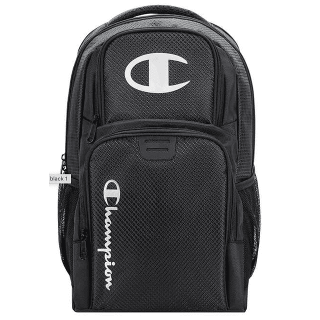 Champion Sac à Dos pour Ordinateur Portable Noir