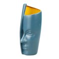 thumbnail image 2 of Abstracto cara humana florero nórdico Oficina hogar de Estilo azul2 Zulema Jarrón de rostro humano, 2 of 8