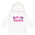 thumbnail image 2 of Inktastic Skiing Future Skier Toddler Hoodie, 2 of 4