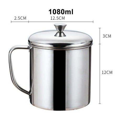 

Stainless Steel Water Milk Coffee Tea Cup Camping Mug Home Travel Tumbler