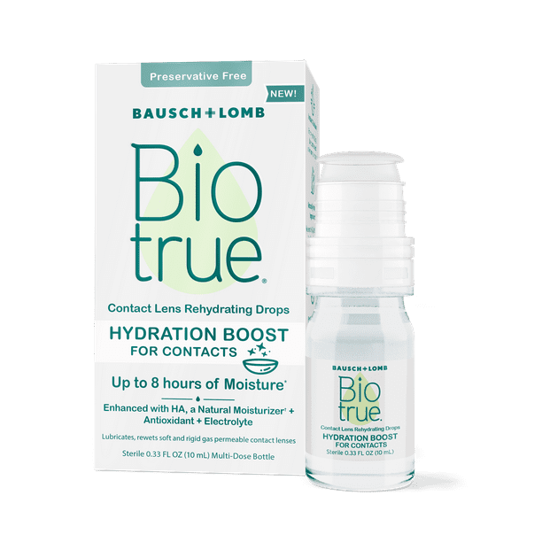 Biotrue Hydration Boost Rehydrating Contact Lens Drops from Bausch