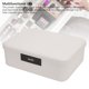 thumbnail image 3 of Contenedor De Almacenamiento Con Cerradura, 16L Caja De Plástico Portátil Con Cerradura Para Contraseña Caja Organizadora Multifuncional Compartimentada Con Contraseña De 3, 3 of 7