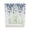 Blue, variant on Grey Eucalyptus Leaves Swag Valances for Windows, Summer Farmhouse Leaf Rod Pocket Sheer Valances for Small Windows, Swag Toppers Light Filtering for Kitchen Living Room 2 Panels 28''x36''