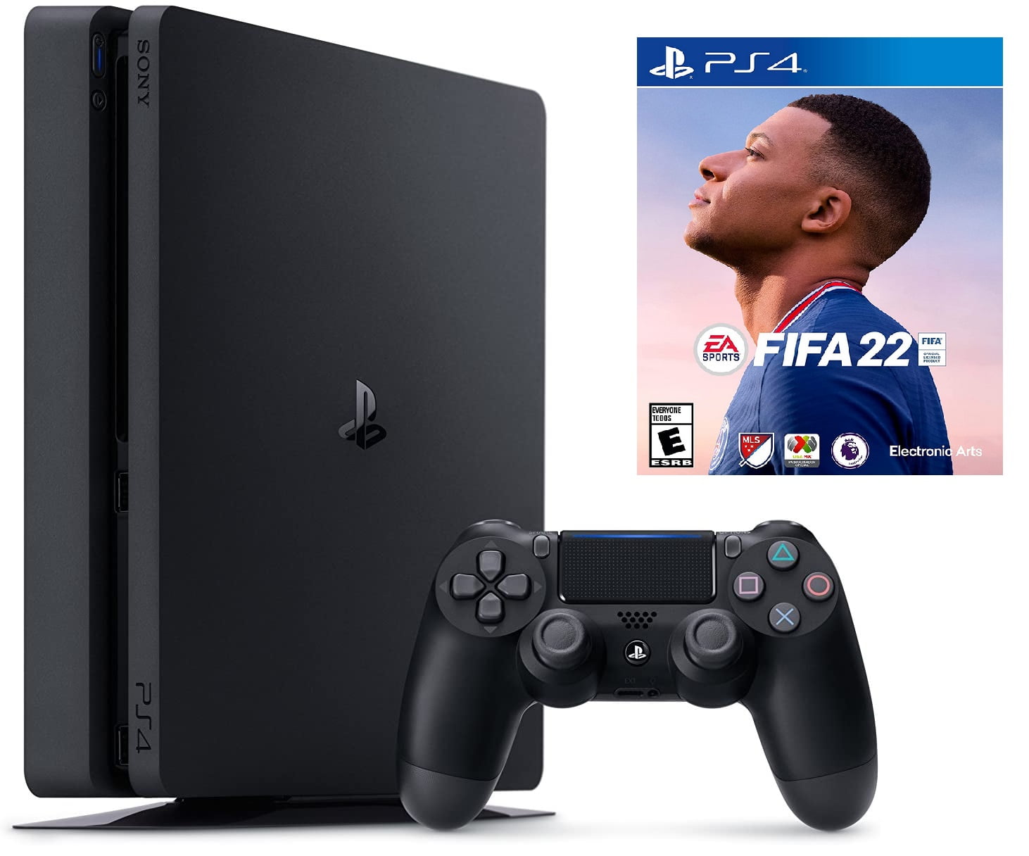 TEC Sony PlayStation 4 1TB Slim Gaming Console Bundle with FIFA 22 Game
