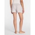 thumbnail image 4 of Joyspun Women's Woven Pajama Boxer Shorts, 3'' Inseam, Sizes XS-2X, 4 of 6