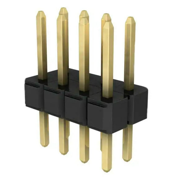 929665-09-04-I Connector Header Vert 8 position 2.54mm Through Hole :RoHS