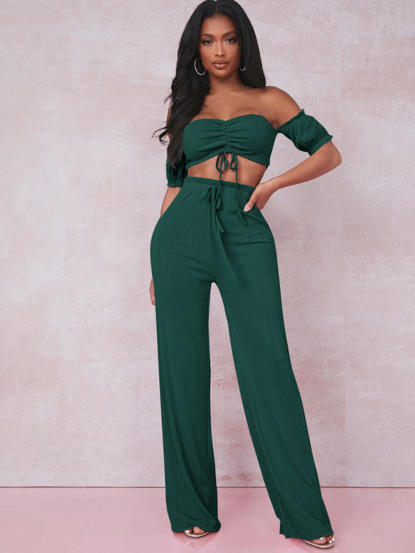 Paperbag Waist Pants Set 2022 