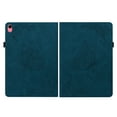 thumbnail image 2 of Feishell Smart Cover for iPad 10th Generation 10.9" (2022),Shockproof Butterfly & Flower Embossed Pattern PU Leather Folio Flip Card Slots Wallet Case Cover with Auto Wake Sleep,Blue, 2 of 9