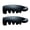 A 2pcs, variant on 2PCS Minimalist Curved Banana Hair Clip, Non-Slip with Leopard Print, Vintage Style Durable Barrette for All Hair Types for Ponytails