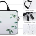 thumbnail image 3 of Nawy Flowers Green Leafy Branch Laptop Bag Diving Fabric Tablet Cover Neoprene 17inch, 3 of 5
