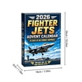 thumbnail image 4 of Aviation Advent Calendar 2026, 24 Day Holiday Countdown Collection With Aircraft Themed Miniatures, Daily Discovery Set for Kids Collectors, Tabletop Display and Seasonal Decor, 4 of 7