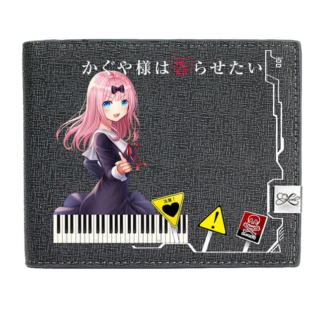 Wallet Kaguya es el anime Loves Is Wars Fujiwaras Chikas
