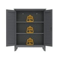 thumbnail image 5 of S-HOME Steel Metal Tool Storage Cabinet in Slate Color 47 Inches Tall with Ample Space for Garage and Office Use, 5 of 12