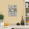 thumbnail image 5 of Farmhouse Kitchen Decor Wall Art Rustic Cotton Simply Blessed Christian Religion Pictures Wall Decor Canvas Painting Prints Artwork Home Decorations Framed for Kitchen Bedroom 12"x16", 5 of 6